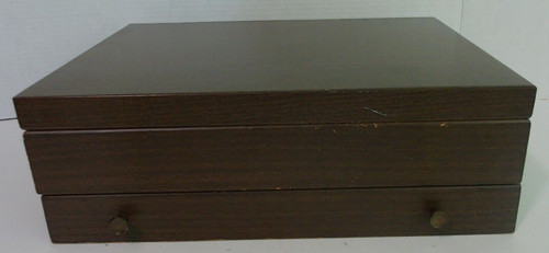 Storage chest brown wood - chest,